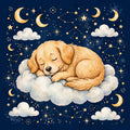 Dreamland Dog Canvas Tote Bag